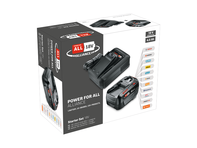 Začetni komplet Bosch 18 V (1x 4 Ah + AL 18V-44), 1600A031T6